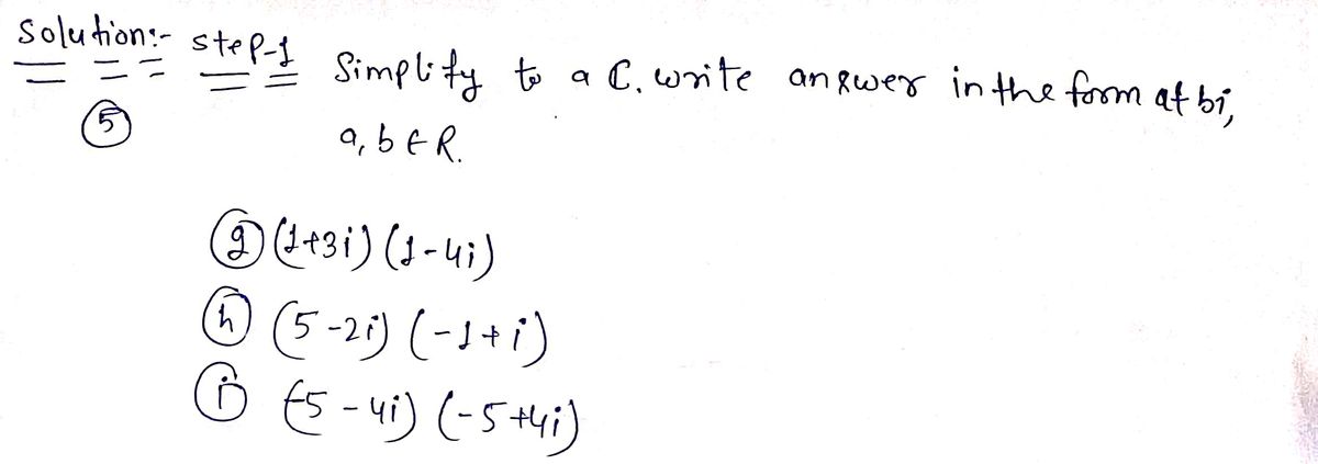 Algebra homework question answer, step 1, image 1